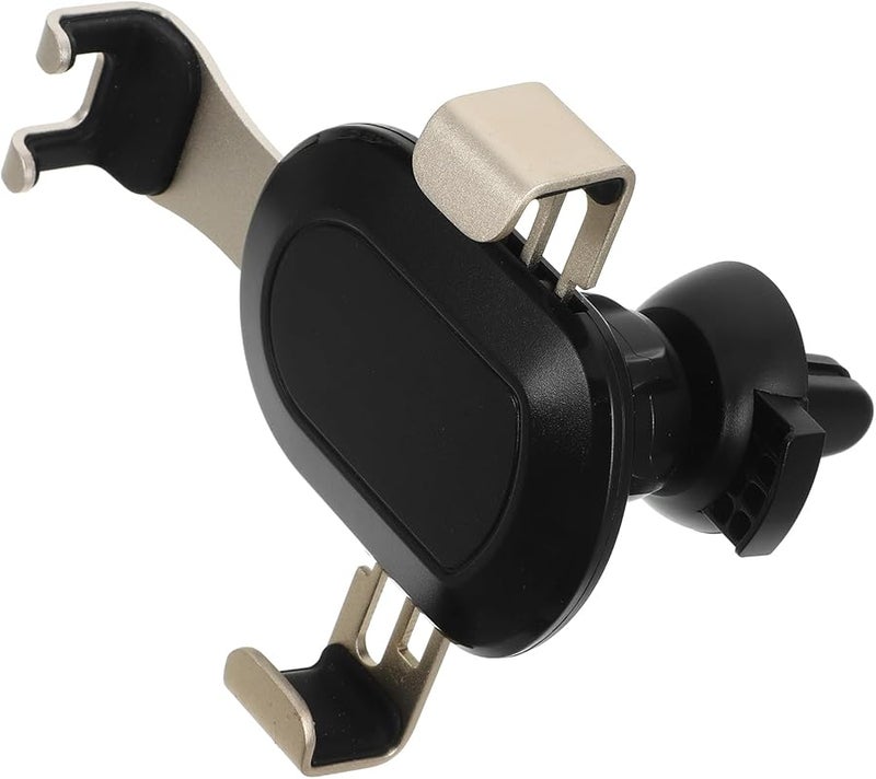 Gold Car Air Vent Phone Holder Stand Mount Compatible with All Smartphones - Image 1